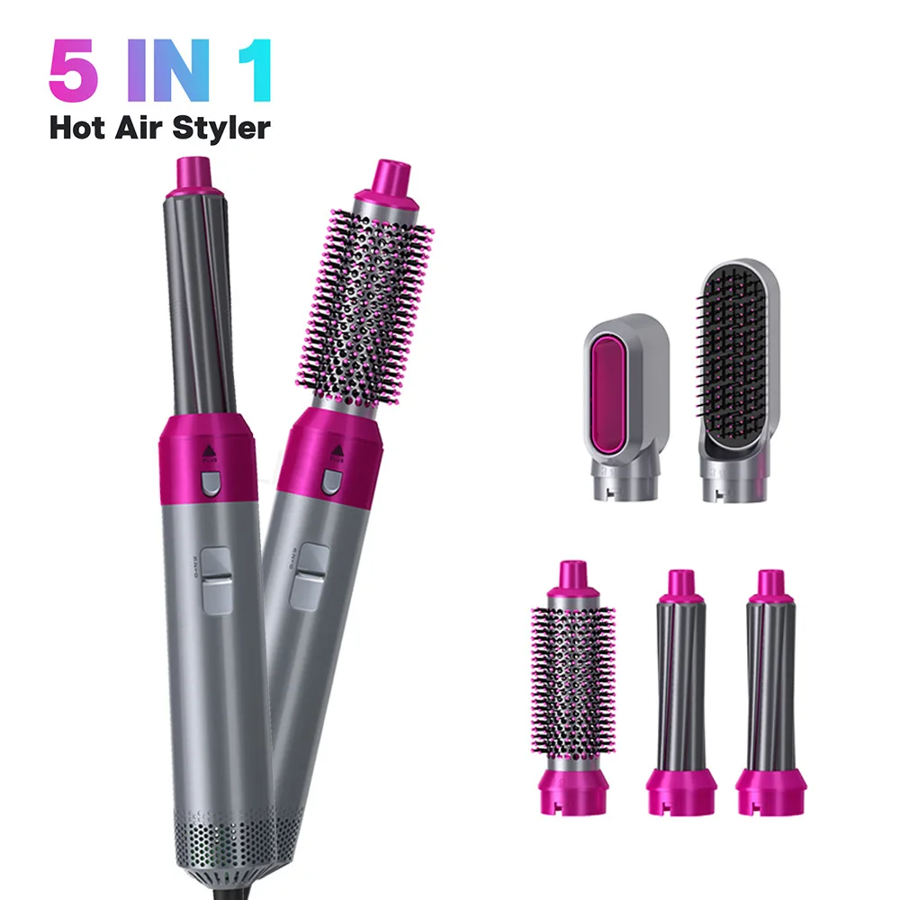 Multi-Functional New Multi-Head Five-in-One Automatic Hair Suction Blowing Combs Straight Comb Hair Dryer Hair Curler Hot Air 
Multi-Functional New Multi-Head Five-in-One Automatic Hair Suction Blowing Combs Straight Comb Hair Dryer Hair Curler Hot Air