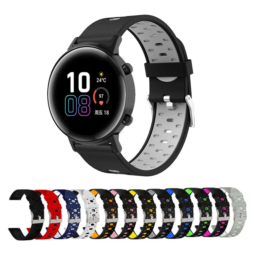 20MM Smartwatch Replacement Bracelet Strap For Huawei Honor Magic 2 42mm Silicone Watchband For Honor Watch ES Bracelet
20MM Smartwatch Replacement Bracelet Strap For Huawei Honor Magic 2 42mm Silicone Watchband For Honor Watch ES Bracelet