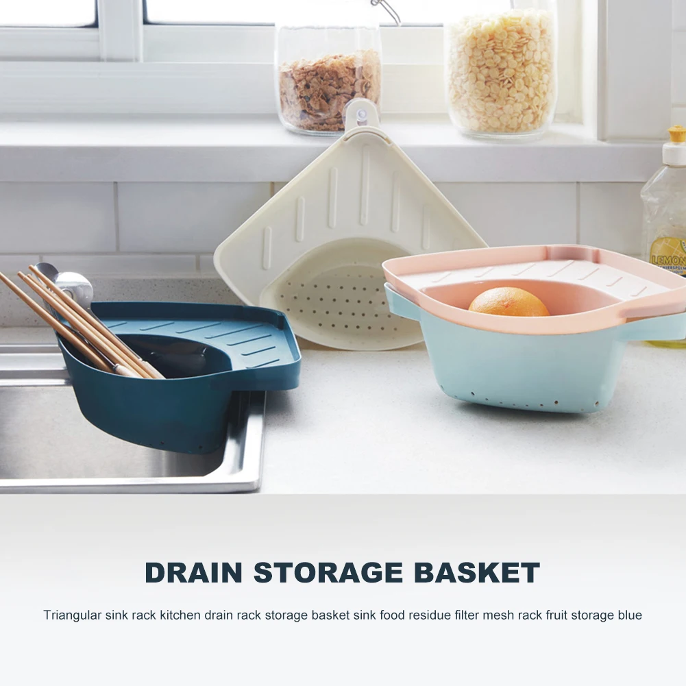 Corner Storage Holder Multifunctional Drain Shelf Kitchen Sink Drain storage basket Kitchen Sink Food Residue Fter Net rack
Corner Storage Holder Multifunctional Drain Shelf Kitchen Sink Drain storage basket Kitchen Sink Food Residue Fter Net rack