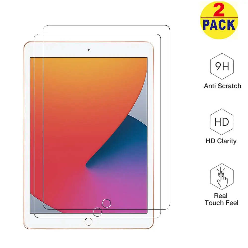 Screen Protector for iPad 10.2 - 9H Premium Tablet Tempered Glass Film Protector for iPad 10.2 2019 & 2020
Screen Protector for iPad 10.2 - 9H Premium Tablet Tempered Glass Film Protector for iPad 10.2 2019 & 2020