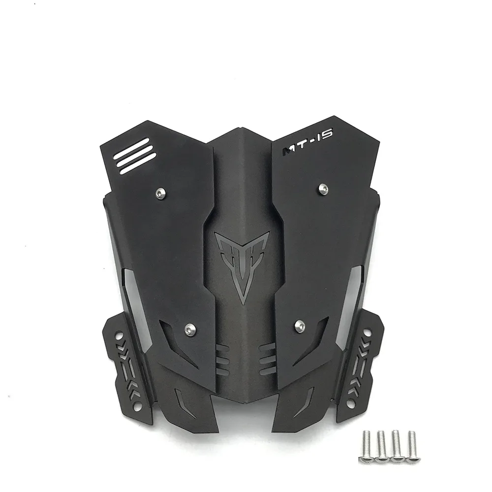 Motorcycles Windscreen Windshield for Yamaha MT-15 MT 15 MT15 2019-2020 Aluminum Alloy Screen Accessories Black 
Motorcycles Windscreen Windshield for Yamaha MT-15 MT 15 MT15 2019-2020 Aluminum Alloy Screen Accessories Black