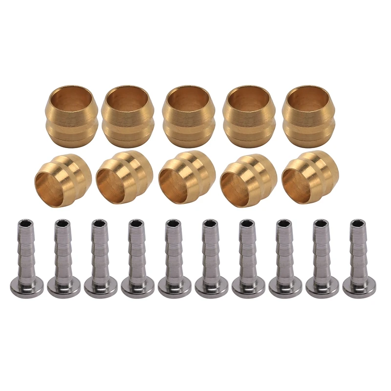 10 Set Hydraulic Disc Brake Hose MTB Mountain Bike Bicycle Olive Connector Insert for Shimano BH90 Replacement Part
10 Set Hydraulic Disc Brake Hose MTB Mountain Bike Bicycle Olive Connector Insert for Shimano BH90 Replacement Part
