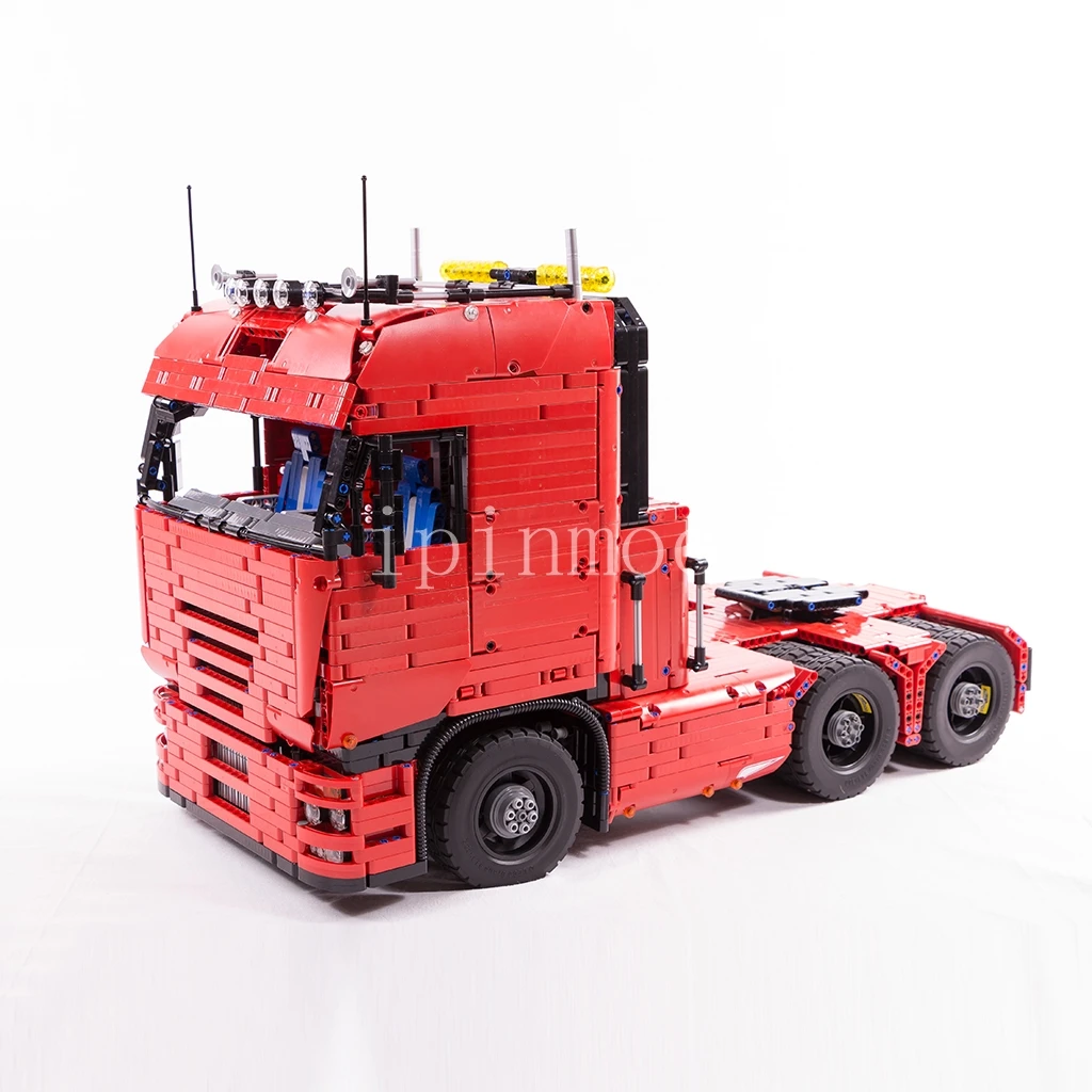 Compatible with LEGO Toy MOC-2475 Red Tractor Truck MOC-4814 Tractor Electric Remote Control Trailer
Compatible with LEGO Toy MOC-2475 Red Tractor Truck MOC-4814 Tractor Electric Remote Control Trailer