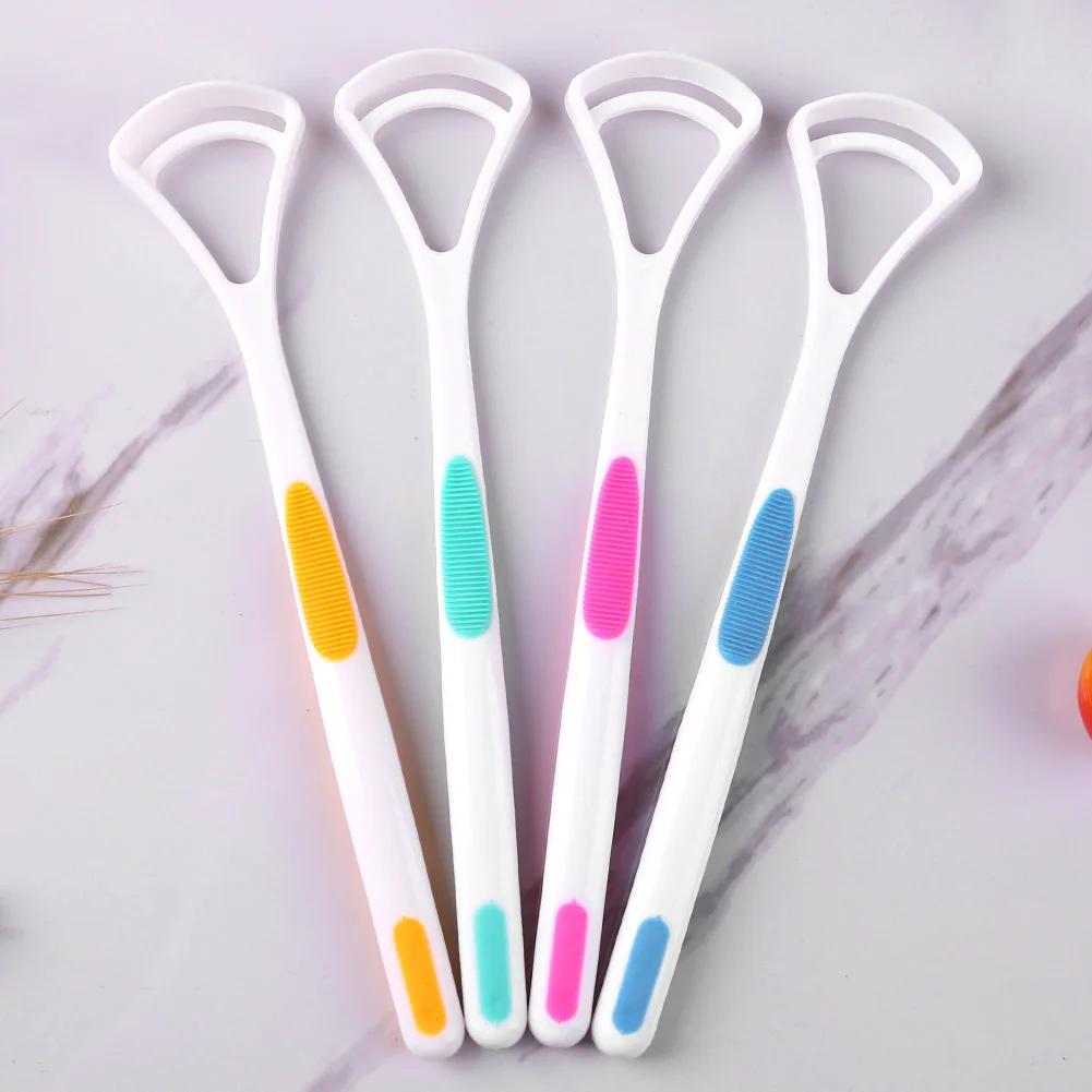 10pcs Tongue Scraper Brush Non-slip Handle Hygiene Dental Tongue Scraper Brush Cleaning Breath Cleaner Oral Care Tool
10pcs Tongue Scraper Brush Non-slip Handle Hygiene Dental Tongue Scraper Brush Cleaning Breath Cleaner Oral Care Tool