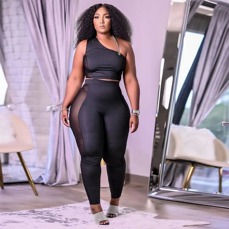 hirigin Sexy Mesh Sheer Two Piece Set Off Shoulder Crop Top Fitness Pants for Women Workout Summer Outfits Club Matching Sets
hirigin Sexy Mesh Sheer Two Piece Set Off Shoulder Crop Top Fitness Pants for Women Workout Summer Outfits Club Matching Sets