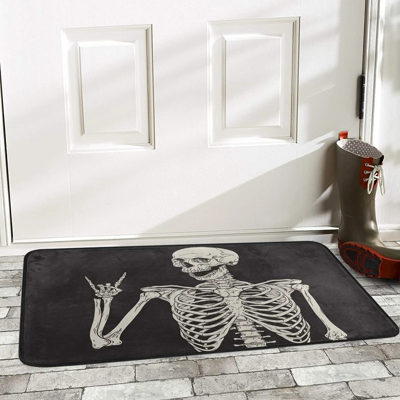 Коврик с изображением черепа для Хэллоуина, скалы, улицы, комнатный Декоративный Напольный коврик для ванной комнаты, прочный легко моющийс...
Коврик с изображением черепа для Хэллоуина, скалы, улицы, комнатный Декоративный Напольный коврик для ванной комнаты, прочный легко моющийс...