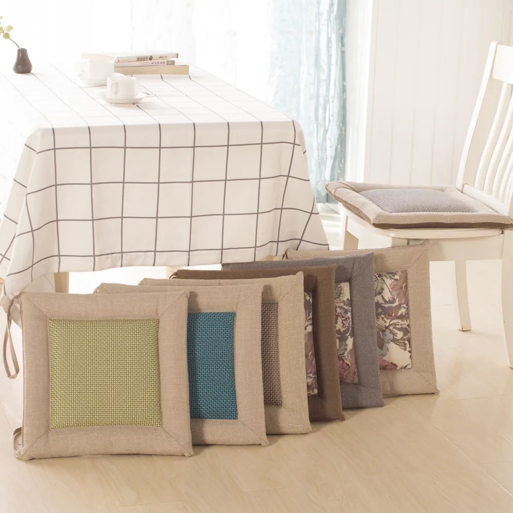 Four Seasons Thick Chair Cushion Cotton Linen Crafts Tatami Cushion Student Dormitory Office Breathable Seat Cushion New Product
Four Seasons Thick Chair Cushion Cotton Linen Crafts Tatami Cushion Student Dormitory Office Breathable Seat Cushion New Product