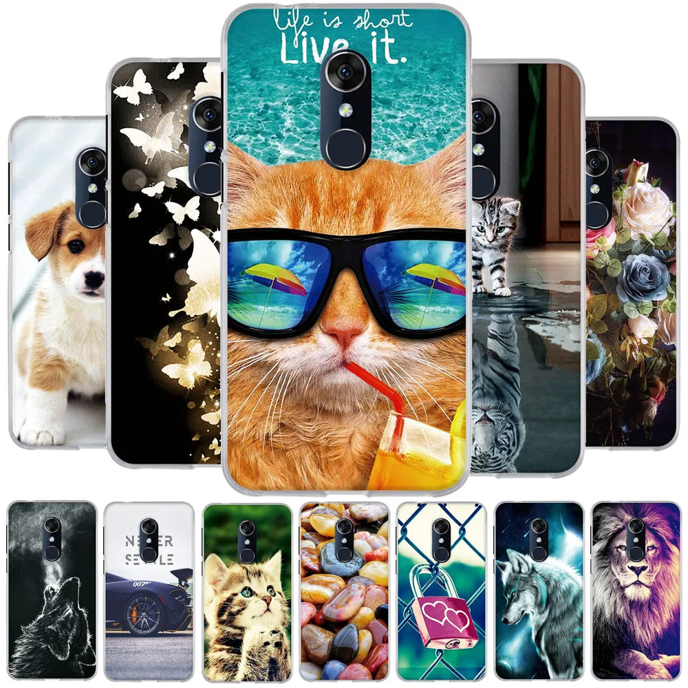 Милый чехол для Alcatel 3 5052D 3L 5034D силиконовый мультяшный 3D бампер|Бамперы| |