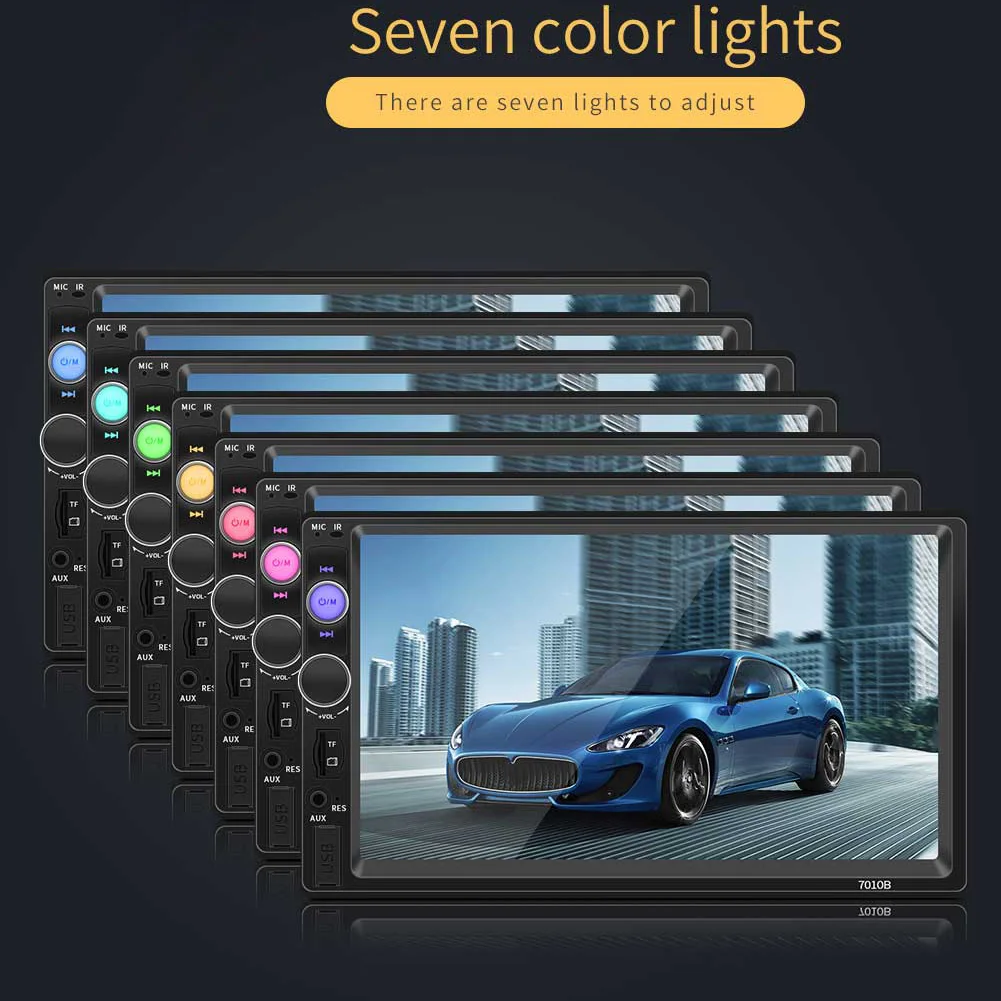 NEW Universal 2 din Car Multimedia Player Autoradio 2din Stereo 7" Touch Screen Video MP5 Player Auto Radio Backup Camera
NEW Universal 2 din Car Multimedia Player Autoradio 2din Stereo 7" Touch Screen Video MP5 Player Auto Radio Backup Camera