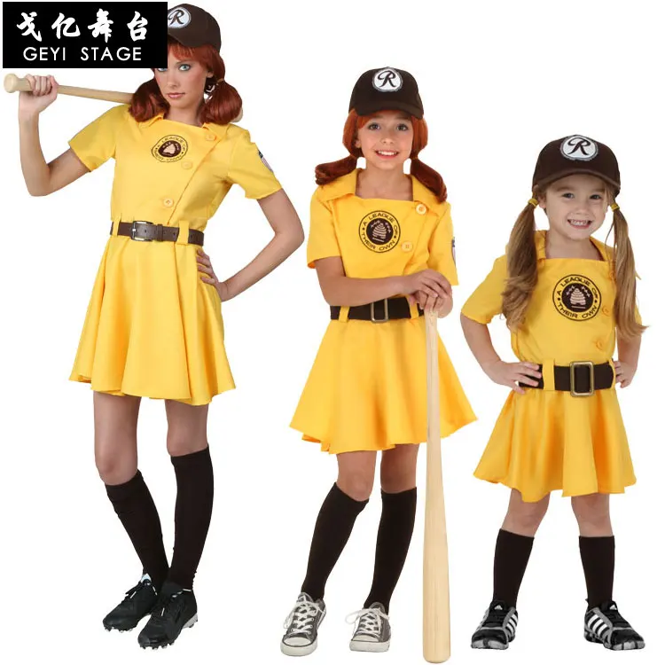 Cosplay professional baseball uniform Halloween children's clothing female sportswear one-piece baseball uniform baseball skirt
Cosplay professional baseball uniform Halloween children's clothing female sportswear one-piece baseball uniform baseball skirt