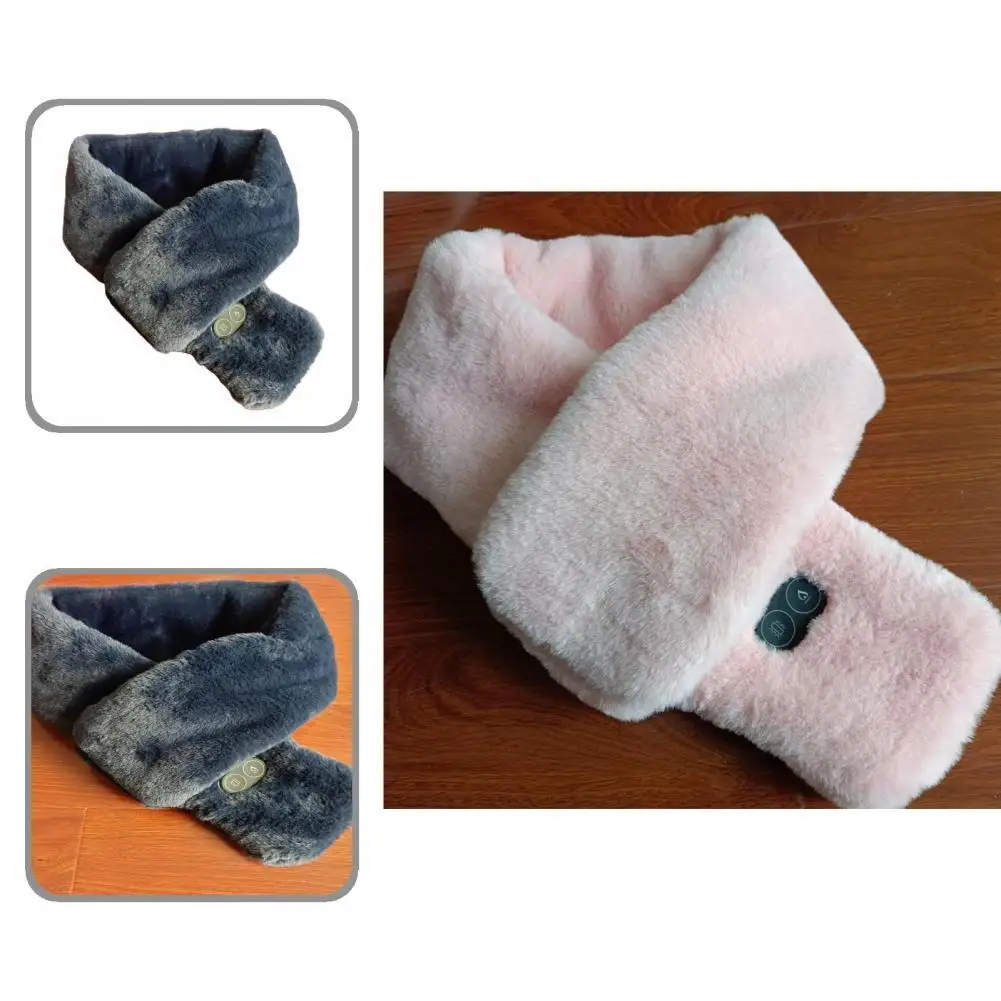Thermal Scarf Practical Climbing USB Plug Plush Collar Scarf Soft Breathable Warming Scarf
Thermal Scarf Practical Climbing USB Plug Plush Collar Scarf Soft Breathable Warming Scarf