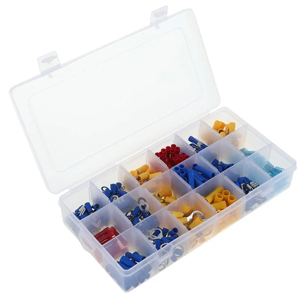 Durable Crimping Terminal Quick Splice Wire 360Pcs/Set Portable Connection Splitter Connector Cable Terminal Practical Tools
Durable Crimping Terminal Quick Splice Wire 360Pcs/Set Portable Connection Splitter Connector Cable Terminal Practical Tools