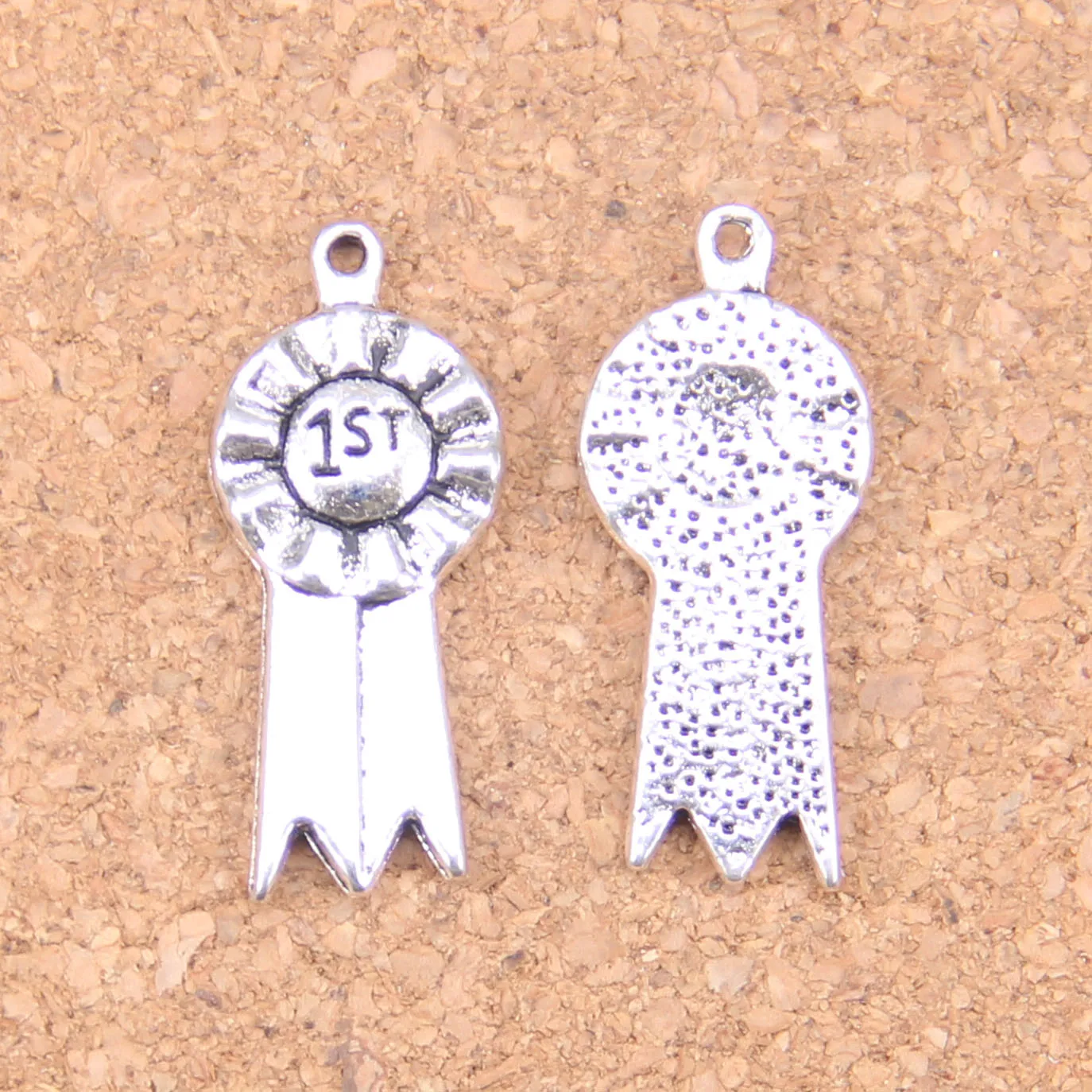 60pcs Charms 1st medal award 27x12mm Antique Pendants,Vintage Tibetan Silver Jewelry,DIY for bracelet necklace
60pcs Charms 1st medal award 27x12mm Antique Pendants,Vintage Tibetan Silver Jewelry,DIY for bracelet necklace