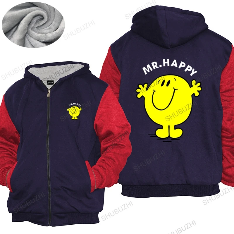 Мужские хлопковые толстовки, зимнее Брендовое теплое пальто, худи Mr Happy, толстовки с мультяшным принтом, Свободный Топ, флисовая толстовка, м... 
Мужские хлопковые толстовки, зимнее Брендовое теплое пальто, худи Mr Happy, толстовки с мультяшным принтом, Свободный Топ, флисовая толстовка, м...