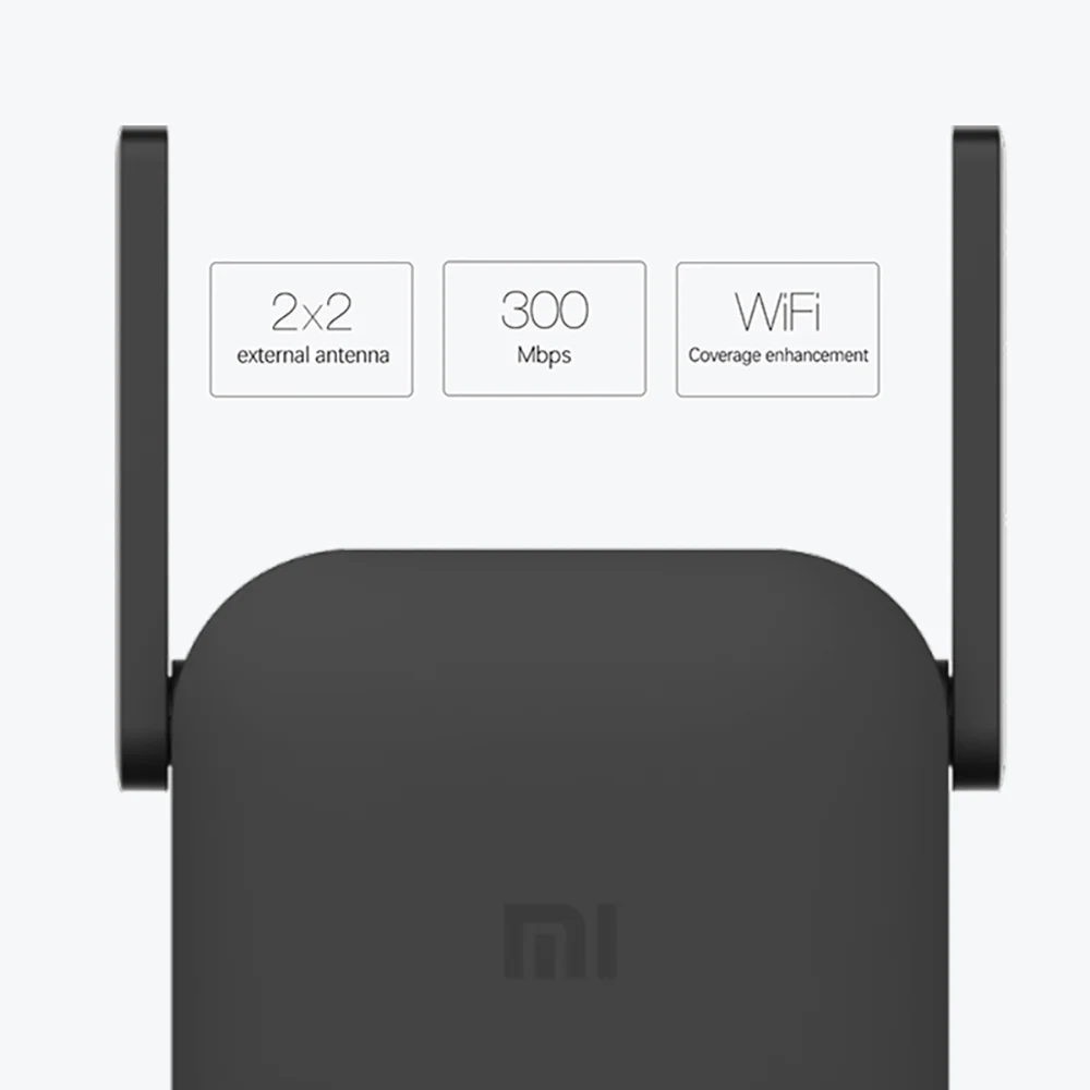 Xiaomi WiFi роутер усилитель Pro 300 м сетевой расширитель повторитель сигнала накладной