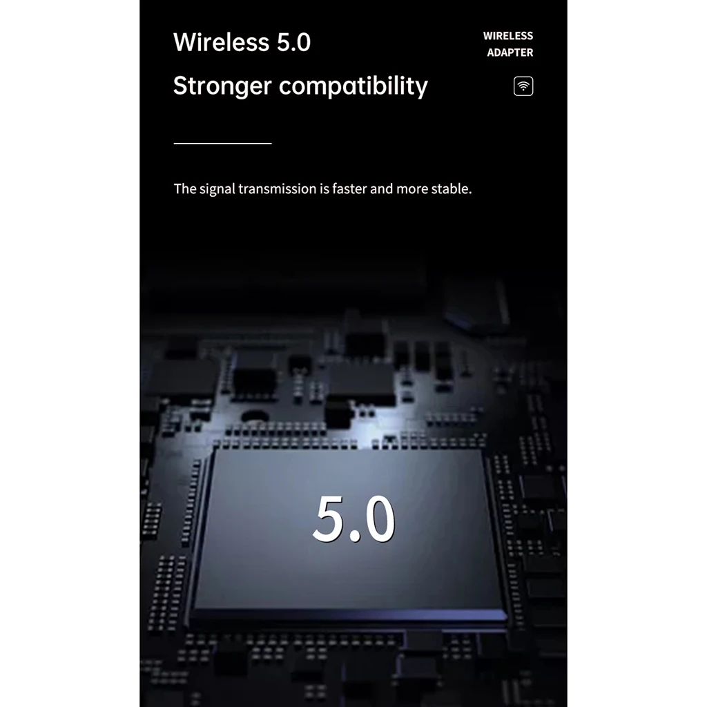 Bluetooth 5.0 Transmitter and Receiver, LCD Display 5-in-1 Wireless Bluetooth Adapter, 3.5mm Audio Adapter for TV Car Stereo
Bluetooth 5.0 Transmitter and Receiver, LCD Display 5-in-1 Wireless Bluetooth Adapter, 3.5mm Audio Adapter for TV Car Stereo