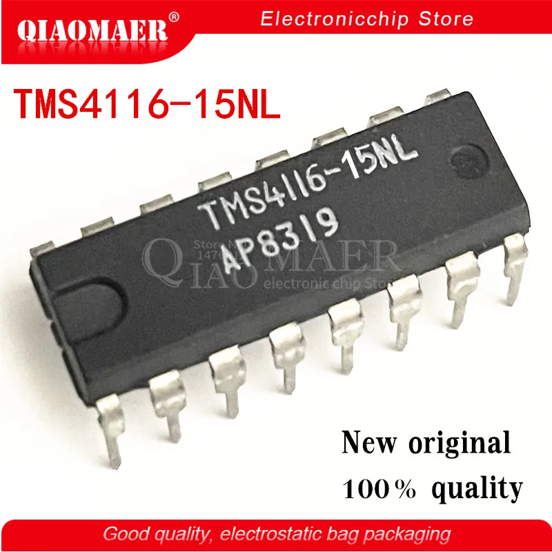 

10pcs/lot TMS4116-15NL DIP TMS4116-20NL DIP16 TMS4116-25NL TMS4116 DIP-16 New original 100% quality chip