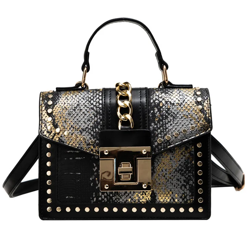 Bags Women's Shoulder Casual New Pu Leather Strap Flap Chain Alligator Top-handle Handbags Crossbody Bags Fashion Ladies
Bags Women's Shoulder Casual New Pu Leather Strap Flap Chain Alligator Top-handle Handbags Crossbody Bags Fashion Ladies