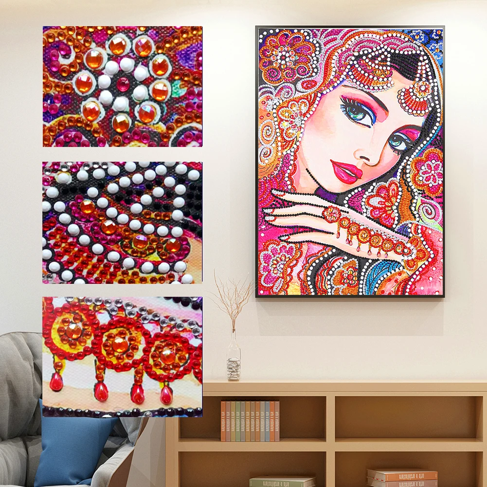 30x40cm 5D DIY Partial Special Shaped Drill Diamond Painting Girl Character Mosaic Kit Rhinestone Drawing Picture Home Decor New
30x40cm 5D DIY Partial Special Shaped Drill Diamond Painting Girl Character Mosaic Kit Rhinestone Drawing Picture Home Decor New