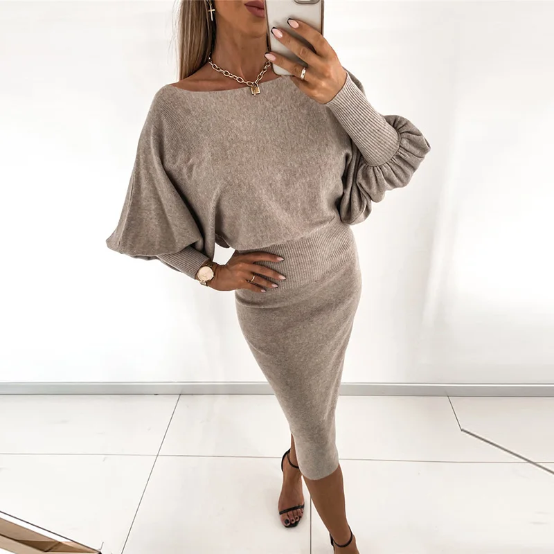 Lady Bodycon Dress Warm Pullover Dress Elegant Long Sleeve Office Lady Party Dress Slim Harajuku Dress
Lady Bodycon Dress Warm Pullover Dress Elegant Long Sleeve Office Lady Party Dress Slim Harajuku Dress
