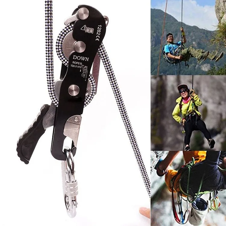 Climbing Stop Descender Rock Climbing Descent Device STOP Device Rappelling Handle-Control Abseiling Descender Downhill Y2G8
Climbing Stop Descender Rock Climbing Descent Device STOP Device Rappelling Handle-Control Abseiling Descender Downhill Y2G8