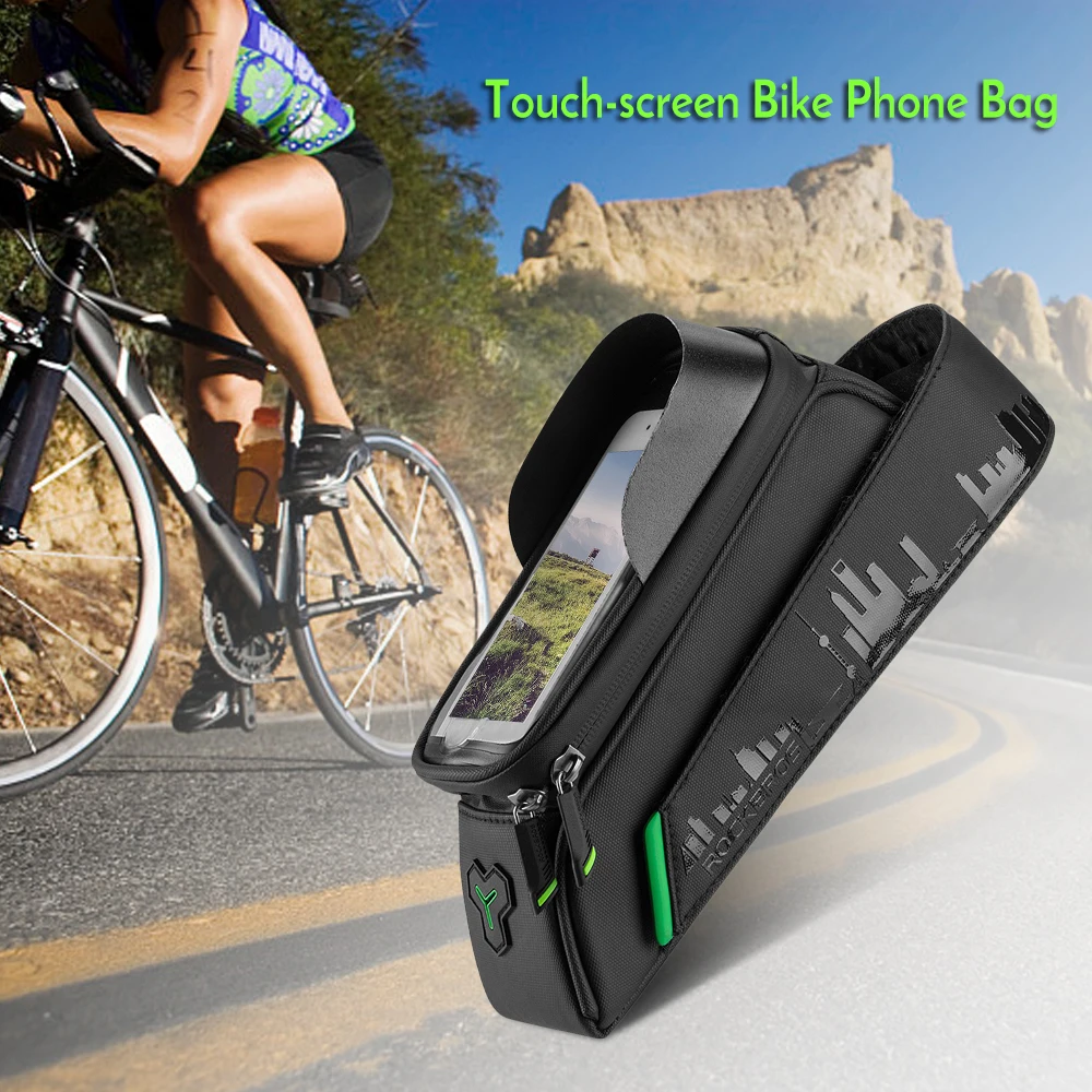 Bike Top Tube Bag Touch-screen Cycling Front Frame Bag Bike Phone Pouch Bike Storage Bag 6IN / 5.8IN Bike Phone Bag
Bike Top Tube Bag Touch-screen Cycling Front Frame Bag Bike Phone Pouch Bike Storage Bag 6IN / 5.8IN Bike Phone Bag