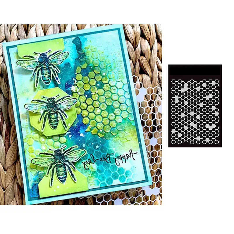 Small Stencil Honeycomb Tropical Leaves Stencil DIY Scrapbooking Paper Handmade Album Stamp Die Sheets Greeting Card 2021 New
Small Stencil Honeycomb Tropical Leaves Stencil DIY Scrapbooking Paper Handmade Album Stamp Die Sheets Greeting Card 2021 New