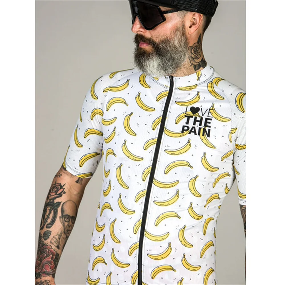 Love The Pain summer short sleeved MTB uniform cycling breathable jersey camisa ciclismo masculina Lycra 3 pocket cycling shirt
Love The Pain summer short sleeved MTB uniform cycling breathable jersey camisa ciclismo masculina Lycra 3 pocket cycling shirt