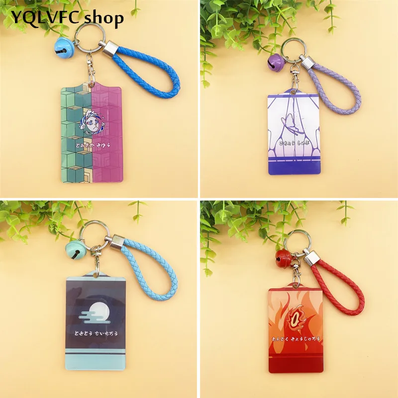 Anime Demon Slayer: Kimetsu no Yaiba Tanjirou Nezuko Acrylic Cards Holder Bus Pass Business Card Case Keychain Bag's Pendant 
Anime Demon Slayer: Kimetsu no Yaiba Tanjirou Nezuko Acrylic Cards Holder Bus Pass Business Card Case Keychain Bag's Pendant