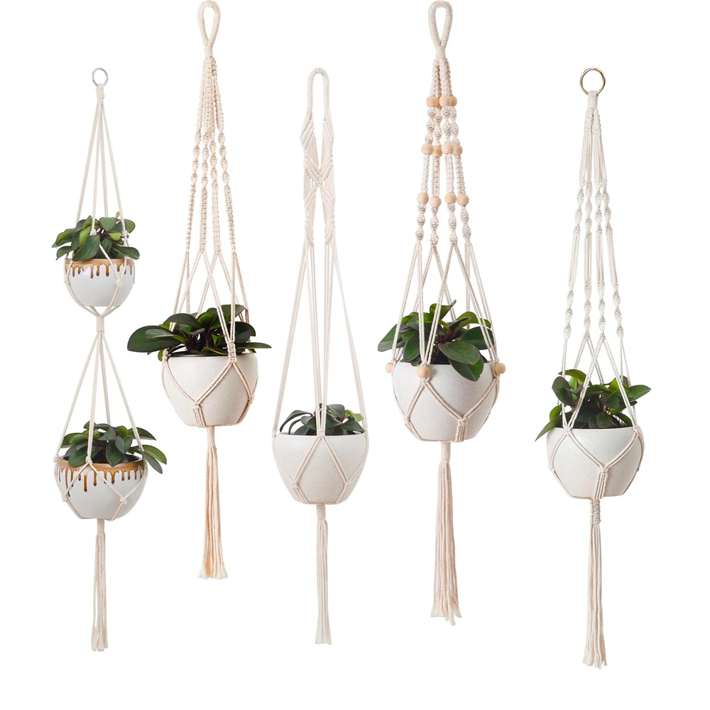 Creative Hand Woven Hanging Net Bag Garden Flower Pot Net Bags Living Room Bedroom Decor Home Decoration Accessories
Creative Hand Woven Hanging Net Bag Garden Flower Pot Net Bags Living Room Bedroom Decor Home Decoration Accessories