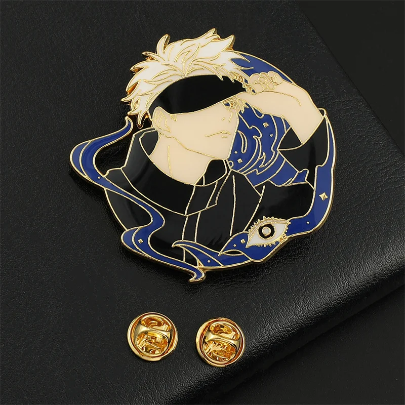 Japanese Jujutsu Kaisen Gojo Satoru Cosplay Brooch Badge Prop Anime Metal Man Woman Pin Props Accessories
Japanese Jujutsu Kaisen Gojo Satoru Cosplay Brooch Badge Prop Anime Metal Man Woman Pin Props Accessories