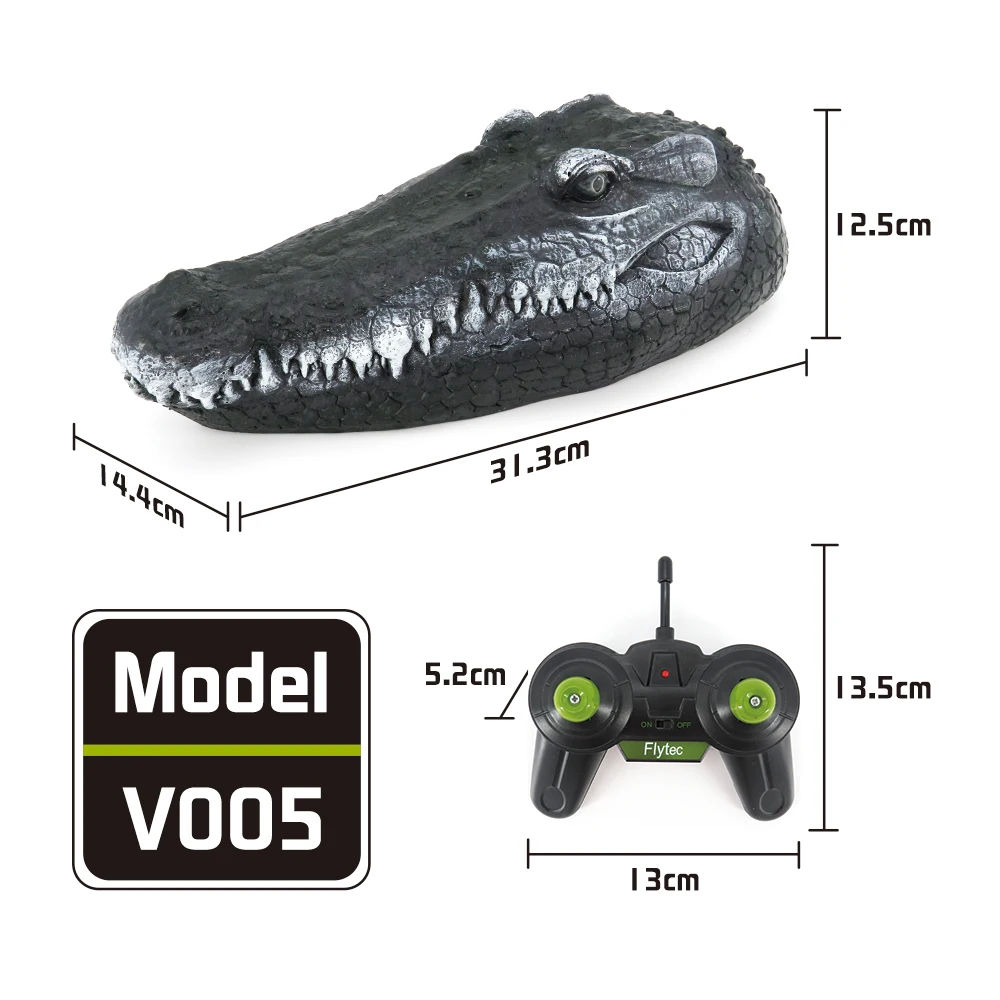2 In 1 Crocodile Head with 2.4G Remote Control Electric Racing Boat Spoof Toy Suitable for Ponds
2 In 1 Crocodile Head with 2.4G Remote Control Electric Racing Boat Spoof Toy Suitable for Ponds