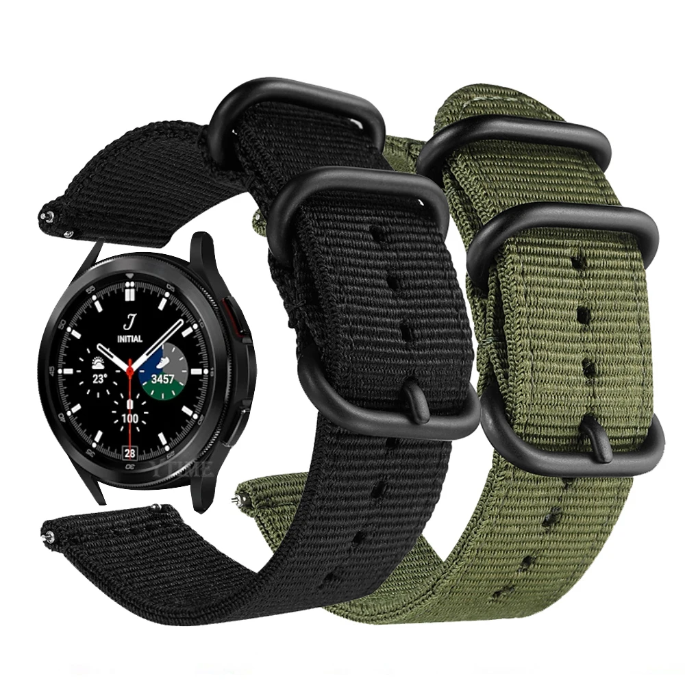 For Samsung Galaxy Watch 4 Classic 46mm/Active 2 40mm 44mm Band Nylon 20mm 22mm Sport Strap for Samsung Gear S3 Classic Frontier
For Samsung Galaxy Watch 4 Classic 46mm/Active 2 40mm 44mm Band Nylon 20mm 22mm Sport Strap for Samsung Gear S3 Classic Frontier