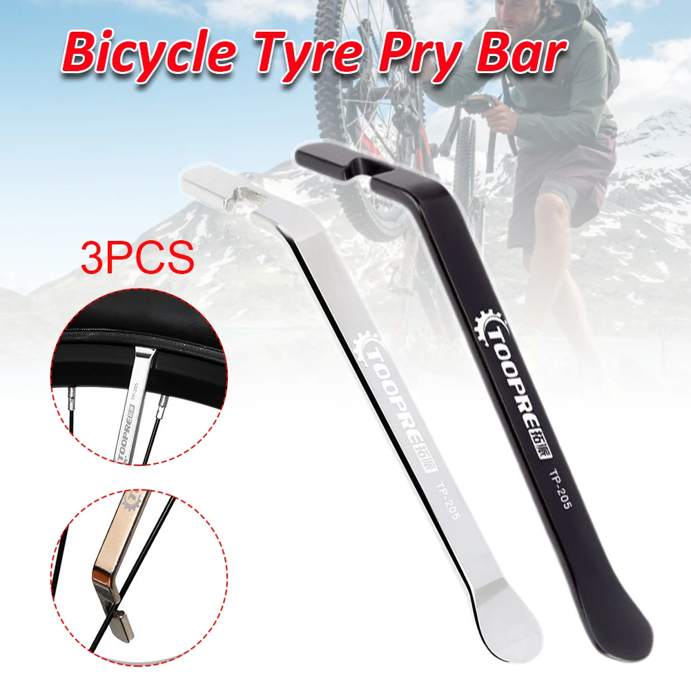 3Pcs Bicycle Tire Lever Pry up Bar Tool Steel Bike Wheel Remover Tools for Mountain Bike Road Bike Tire Changing Tool New
3Pcs Bicycle Tire Lever Pry up Bar Tool Steel Bike Wheel Remover Tools for Mountain Bike Road Bike Tire Changing Tool New