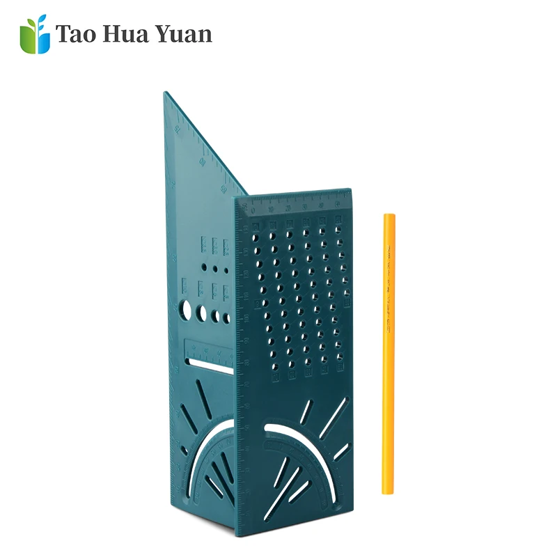1pcs Wood Working Ruler Multifunctional Angle Ruler 3D Mitre Angle Measuring Gauge Square Size Marking Gauging Carpenter Tool AA
1pcs Wood Working Ruler Multifunctional Angle Ruler 3D Mitre Angle Measuring Gauge Square Size Marking Gauging Carpenter Tool AA