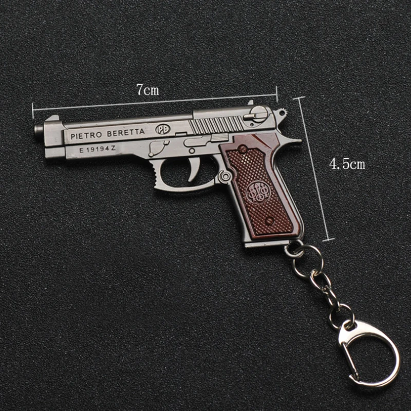 Classic Metal Keychain For Men New Game Peripheral Pistol Revolver Weapon Model Keychain Pendant Fashion Jewelry Wholesale 2021
Classic Metal Keychain For Men New Game Peripheral Pistol Revolver Weapon Model Keychain Pendant Fashion Jewelry Wholesale 2021