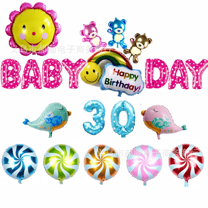 Happy baby happy birthday letter package aluminum film balloon full moon banquet layout festival decoration
Happy baby happy birthday letter package aluminum film balloon full moon banquet layout festival decoration