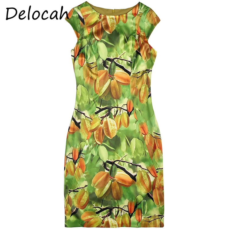 Delocah Summer Fashion Designer Party Midi Dress Sleeveless Fruit Printed Elegant Bodycon Ladies A-Line Dresses vestidos 2021
Delocah Summer Fashion Designer Party Midi Dress Sleeveless Fruit Printed Elegant Bodycon Ladies A-Line Dresses vestidos 2021