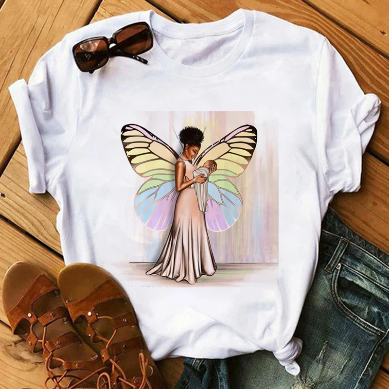Cool Melanin Black Girl Print T-shirt Women Fashion Graphic T Shirts Summer T Shirt White Short Sleeve Tee Shirt Femme Vogue Top
Cool Melanin Black Girl Print T-shirt Women Fashion Graphic T Shirts Summer T Shirt White Short Sleeve Tee Shirt Femme Vogue Top