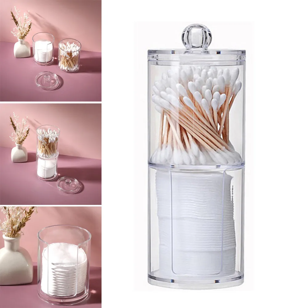 1pc Transparent Empty Cosmetic Storage Box Acrylic Makeup Organizer Cotton Pad Organizer Home Jewelry Storage Box
1pc Transparent Empty Cosmetic Storage Box Acrylic Makeup Organizer Cotton Pad Organizer Home Jewelry Storage Box