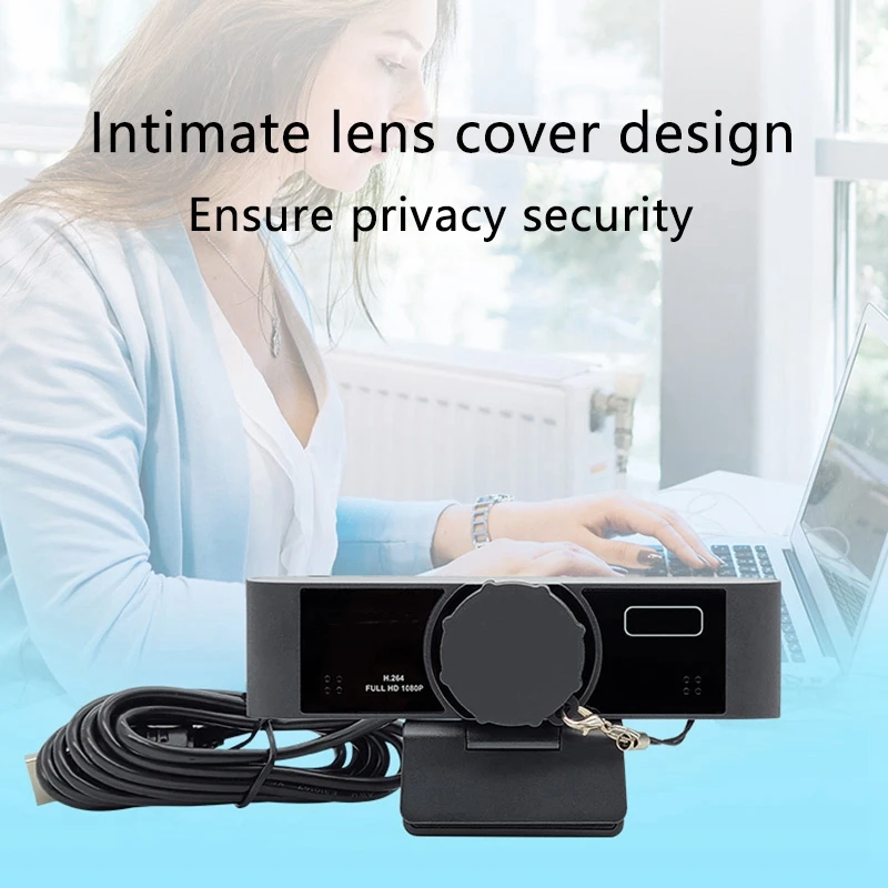 J172C 1080P Camera, Auto-Focus USB Computer High-Definition Camera Suitable for PC, Laptop
J172C 1080P Camera, Auto-Focus USB Computer High-Definition Camera Suitable for PC, Laptop