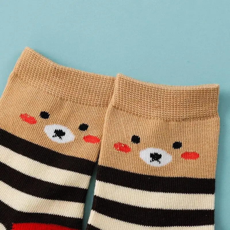 1Pair Kids Cotton Cute Socks Striped Cartoon Soft Sock for Girls Children Boys Christmas Animal Print Baby Socks Girl
1Pair Kids Cotton Cute Socks Striped Cartoon Soft Sock for Girls Children Boys Christmas Animal Print Baby Socks Girl
