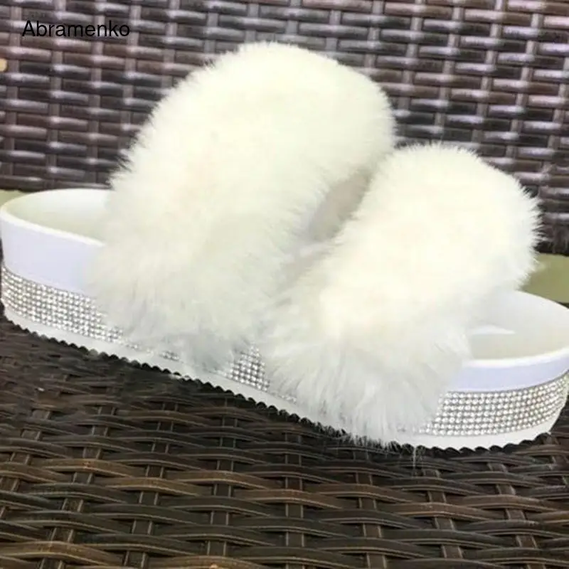 Women Slides Flips Flops Winter Warm Fur Shoes Woman Slippers hairy Platform Female Shoes Woman Flat Non-slip Women Size 35-43
Women Slides Flips Flops Winter Warm Fur Shoes Woman Slippers hairy Platform Female Shoes Woman Flat Non-slip Women Size 35-43