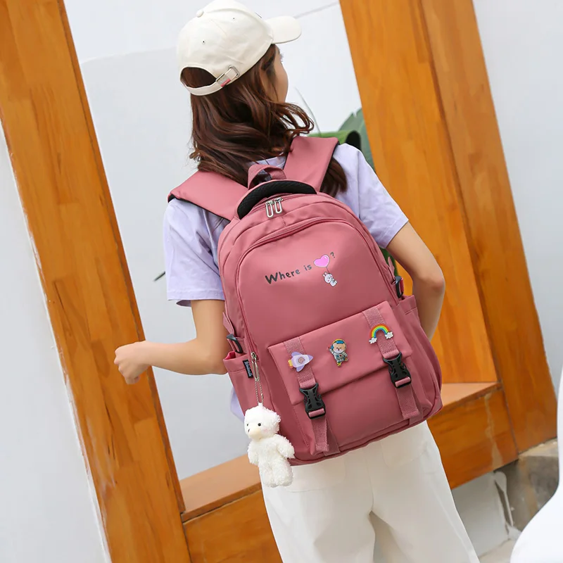 HOCODO New Women Men Backpacks Laptop Backpack Daypack School Bag Girl Fashion Teenager Girls School Bags Streetwear Travel Bags
HOCODO New Women Men Backpacks Laptop Backpack Daypack School Bag Girl Fashion Teenager Girls School Bags Streetwear Travel Bags
