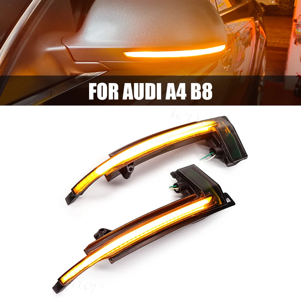 LED Dynamic Turn Signal Side Mirror Indicator Light Repeater Blinker Lamp For Audi A3 8P A4 A5 B8 Q3 A6 C6 4F S6 SQ3 A8 D3 8K
LED Dynamic Turn Signal Side Mirror Indicator Light Repeater Blinker Lamp For Audi A3 8P A4 A5 B8 Q3 A6 C6 4F S6 SQ3 A8 D3 8K