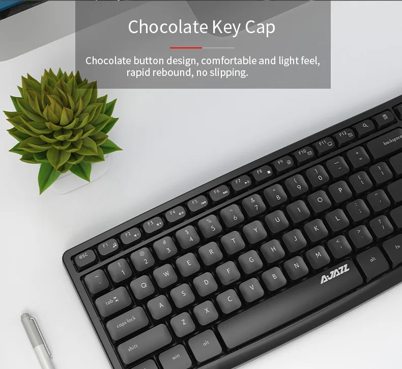AJAZZ A2030w Wireless 2.4G Combos 2 in 1 Ergonomics Waterproof Keyboard an Mute Mouse Home/Office For Notebook Laptop Destop
AJAZZ A2030w Wireless 2.4G Combos 2 in 1 Ergonomics Waterproof Keyboard an Mute Mouse Home/Office For Notebook Laptop Destop