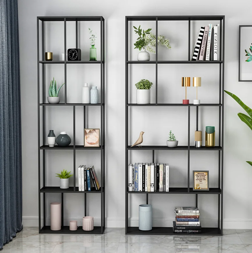 Iron screen partition shelf hollow floor decoration simple modern living room creative office bookshelf
Iron screen partition shelf hollow floor decoration simple modern living room creative office bookshelf