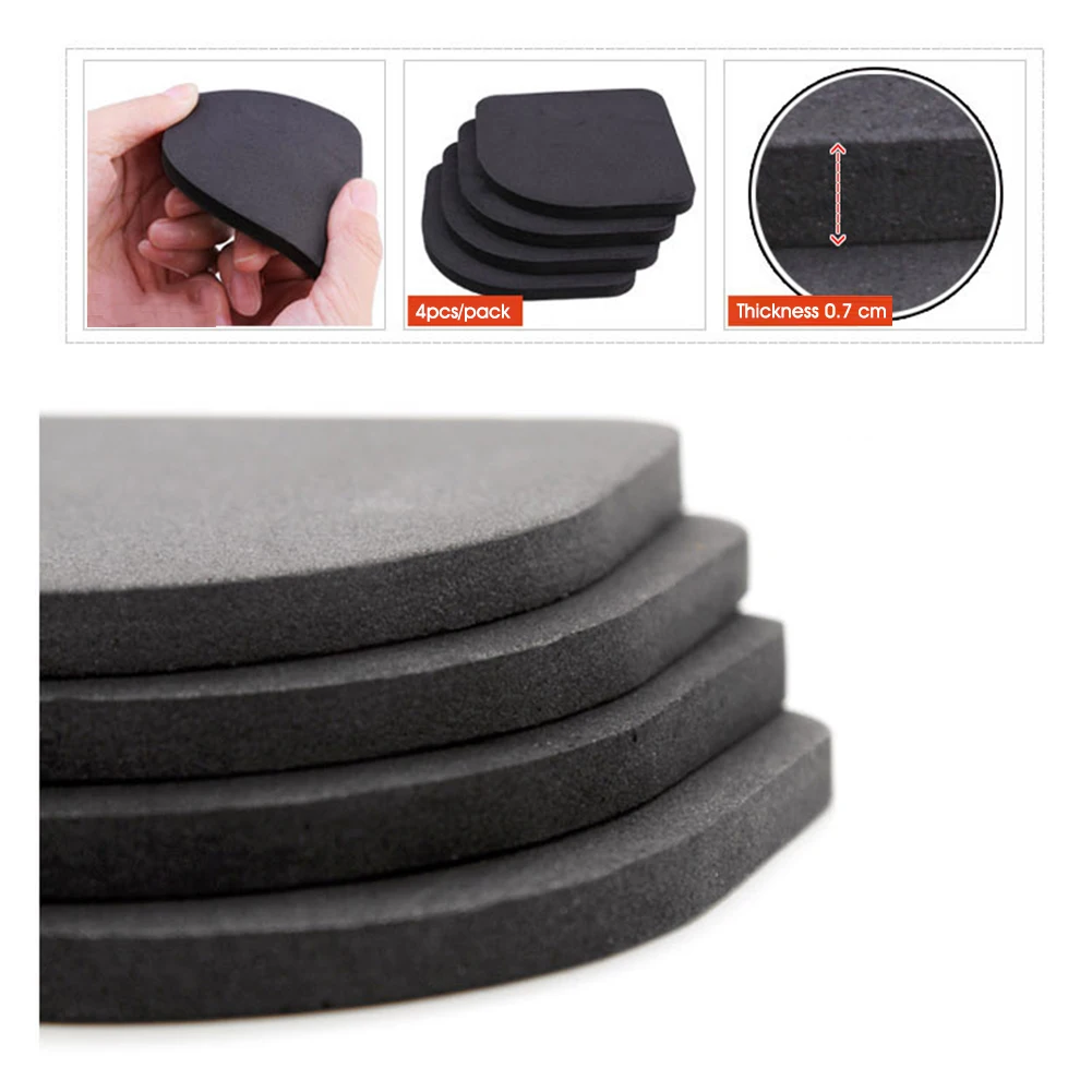 4Pcs/Set Anti Slip Pad Rubber Furniture Feet Leg Chair Felt Anti Vibration Buffer Wooden Floor Protectors For Washer And Dryer
4Pcs/Set Anti Slip Pad Rubber Furniture Feet Leg Chair Felt Anti Vibration Buffer Wooden Floor Protectors For Washer And Dryer