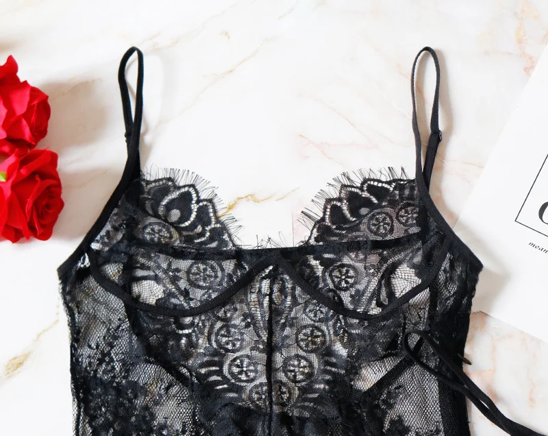 Sexy Lingerie Night Dress Sleepwear For WomenPlsu Size Lace See-through Women Nightgown Underwear Erotic
Sexy Lingerie Night Dress Sleepwear For WomenPlsu Size Lace See-through Women Nightgown Underwear Erotic