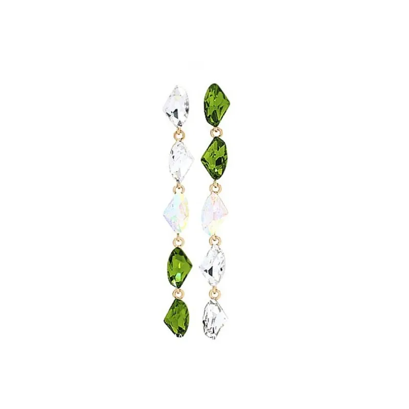 Long Tassel Drop Earrings Crystal Flower Fashion Jewelry boucle d'oreille Women Dangle Brincos Wedding Engagement Earrings 
Long Tassel Drop Earrings Crystal Flower Fashion Jewelry boucle d'oreille Women Dangle Brincos Wedding Engagement Earrings